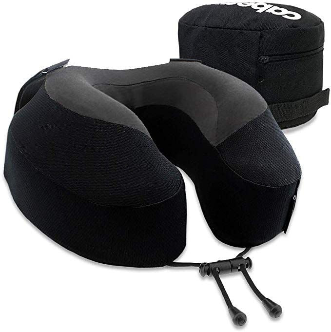 AeroComfort™ – Premium Ergonomic Memory Foam Travel Neck Pillow